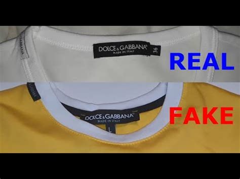 dolce gabbana t shirt fake vs real|is dolce and gabbana real.